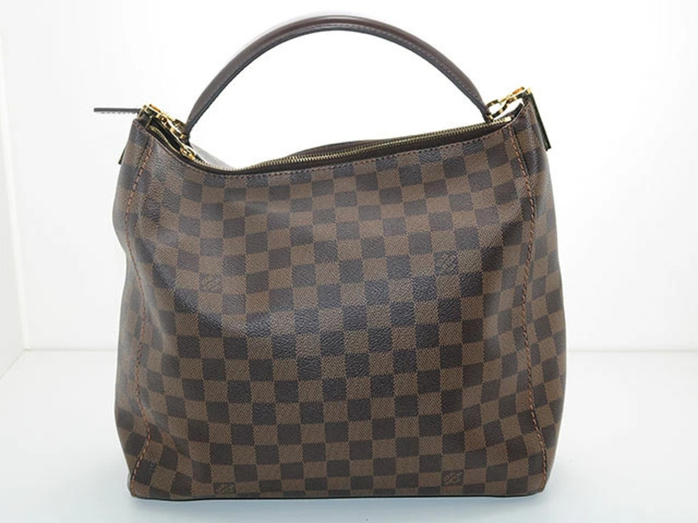 LOUIS VUITTON Portobello Shoulder Bag Damier
